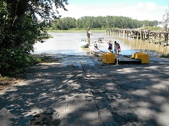 Ferry Road boat ramp in ladner