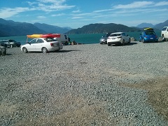 Harrison Lake launch