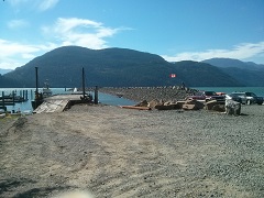 Harrison Lake launch