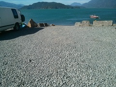 Harrison Lake launch